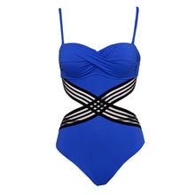 Load image into Gallery viewer, One Piece Push Up Monokini Swimsuit