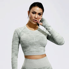 Load image into Gallery viewer, Camouflage Workout Matching Set