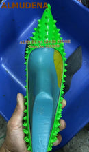 Load image into Gallery viewer, Studded Pointed Toe Heels