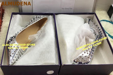 Load image into Gallery viewer, Studded Pointed Toe Heels
