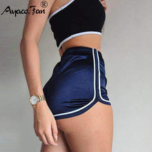 Load image into Gallery viewer, High Waist Elastic Short Shorts For Workout or Casual Wear