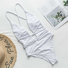Load image into Gallery viewer, Sexy One Piece Deep V Neck Monokini