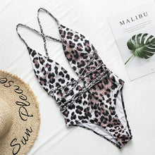 Load image into Gallery viewer, Sexy One Piece Deep V Neck Monokini