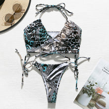 Load image into Gallery viewer, Sexy Two Piece String Lace Up Bikini