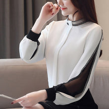 Load image into Gallery viewer, Chiffon Long Sleeve Blouse
