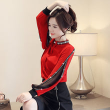 Load image into Gallery viewer, Chiffon Long Sleeve Blouse