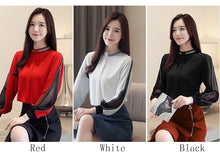 Load image into Gallery viewer, Chiffon Long Sleeve Blouse