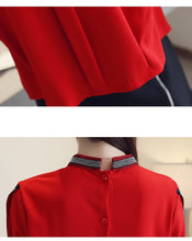 Load image into Gallery viewer, Chiffon Long Sleeve Blouse
