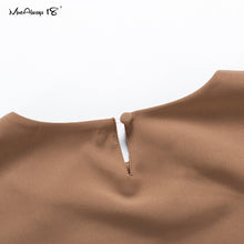 Load image into Gallery viewer, Two Piece Long Sleeve Top and Office Pants