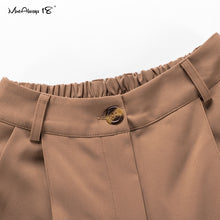 Load image into Gallery viewer, Two Piece Long Sleeve Top and Office Pants