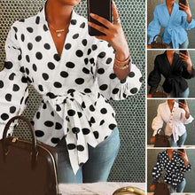 Load image into Gallery viewer, Elegant Bell Sleeve Blouse