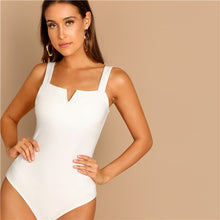Load image into Gallery viewer, V-Cut Front Bodysuit