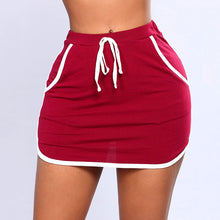 Load image into Gallery viewer, High Waist Sporty Mini Skirt
