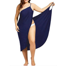 Load image into Gallery viewer, Sling Wrap Cover Up Beach Dress