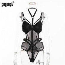 Load image into Gallery viewer, Bandage Mesh Bodysuit