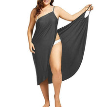 Load image into Gallery viewer, Sling Wrap Cover Up Beach Dress