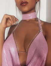 Load image into Gallery viewer, Sexy Sequins Backless Bralette Top