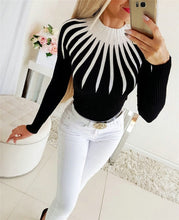 Load image into Gallery viewer, Elegant Autumn/Winter Knitted Long Sleeve